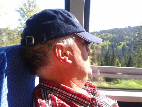Rast und Stärkung unterwegs – Vatertagswanderung 2012