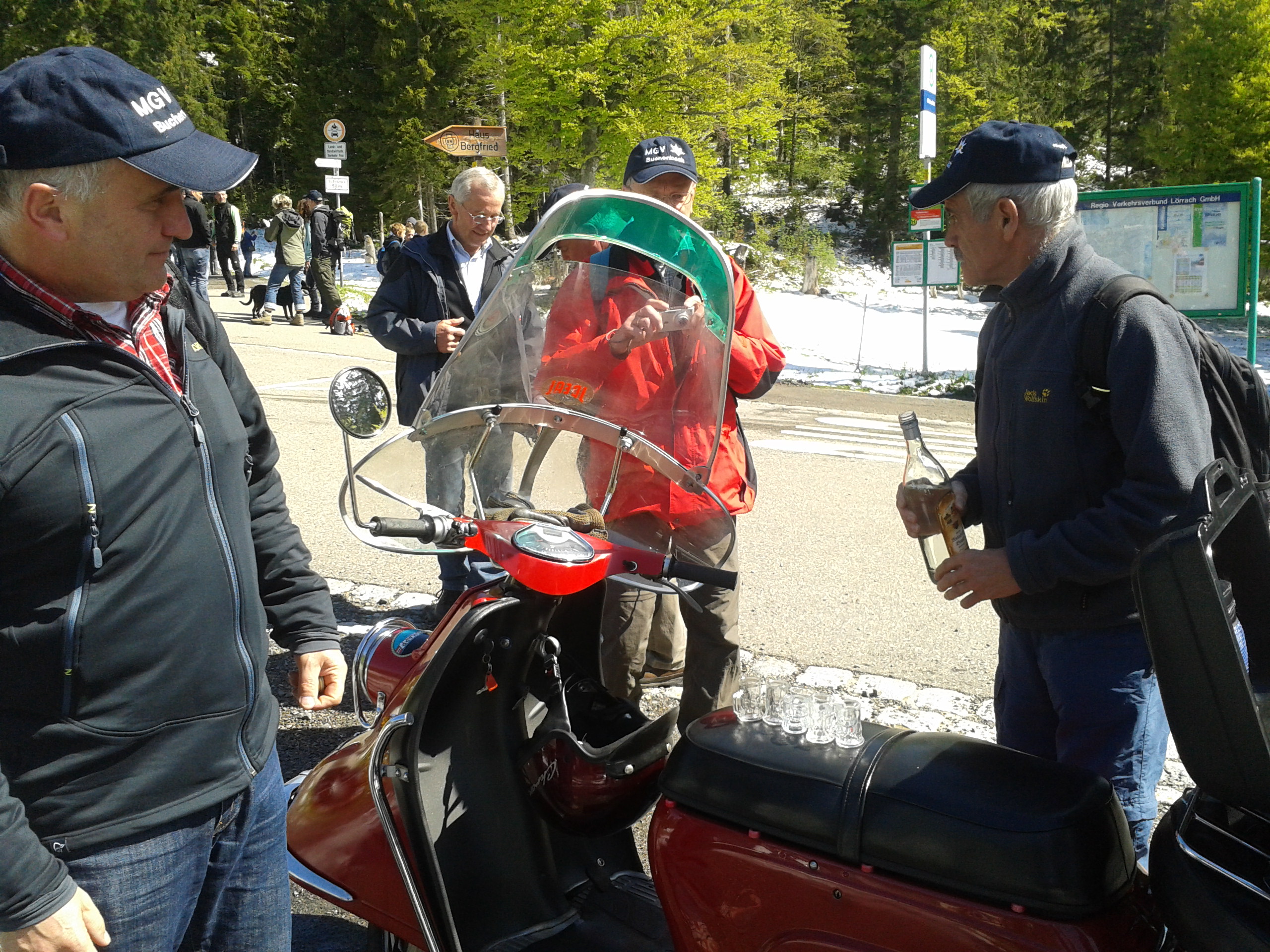 Unterwegs in der Schwarzwaldlandschaft – Vatertagswanderung 2012
