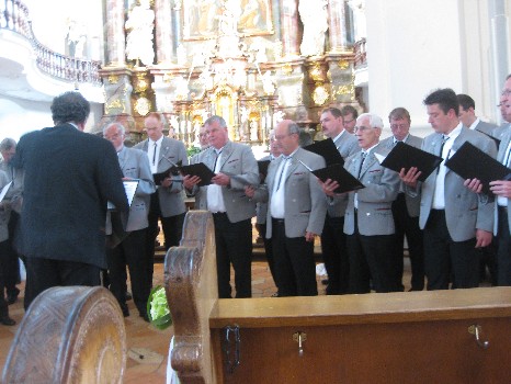 Kirchenbesichtigung auf dem Vereinsausflug – Vereinsausflug 2013