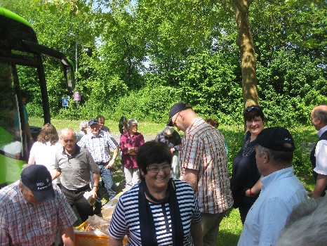 Kirchenbesichtigung auf dem Vereinsausflug – Vereinsausflug 2013