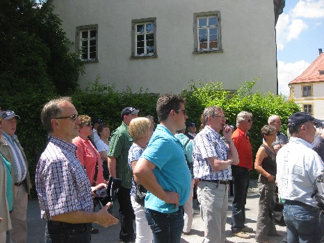 Kirchenbesichtigung auf dem Vereinsausflug – Vereinsausflug 2013