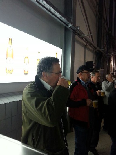 Die Sänger beim Brau-Erlebnis – Ganter Brau-Erlebnis 2014