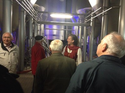 Die Sänger beim Brau-Erlebnis – Ganter Brau-Erlebnis 2014