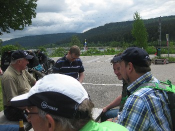 Start zur gemeinsamen Wanderung – Vatertagswanderung 2014