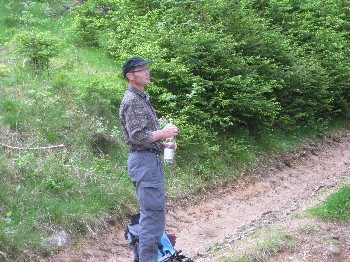 Rast und Stärkung unterwegs – Vatertagswanderung 2014