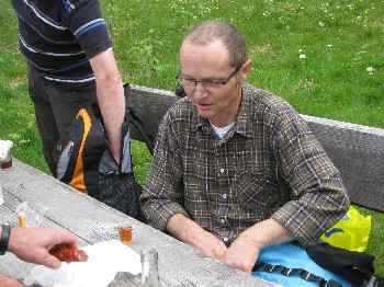Start zur gemeinsamen Wanderung – Vatertagswanderung 2014