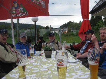 Start zur gemeinsamen Wanderung – Vatertagswanderung 2014