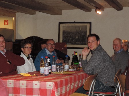 Ein Abend in kameradschaftlicher Runde – Kameradschaftsabend 2015