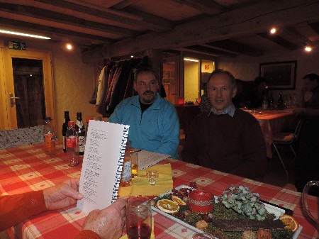 Gemeinsames Essen und gute Gespräche – Kameradschaftsabend 2015