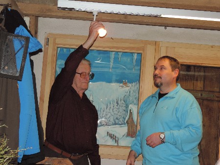 Unterhaltung beim Kameradschaftsabend – Kameradschaftsabend 2015