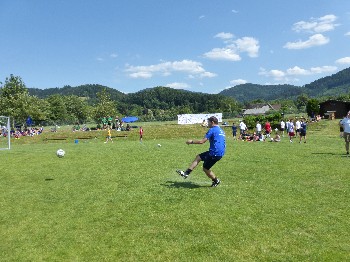 Treffer vom Elfmeterpunkt – Elfmeterkick 2015