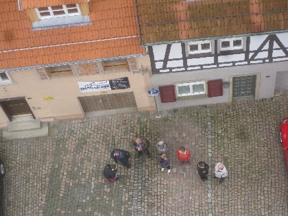 Gesellige Pause unterwegs – Vereinsausflug 2016