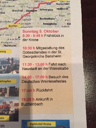 Gemeinsam auf Entdeckungstour – Vereinsausflug 2016