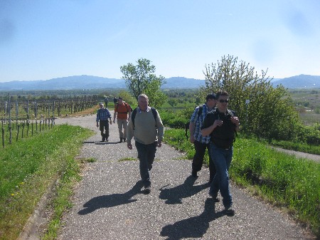 Start zur gemeinsamen Wanderung – Vatertagswanderung 2016