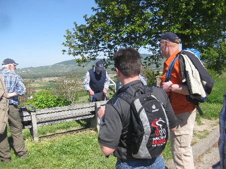 Start zur gemeinsamen Wanderung – Vatertagswanderung 2016