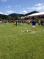 Die Mannschaft des Männerchors – Elfmeterkick 2012