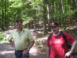 Start zur gemeinsamen Wanderung – Vatertagswanderung 2009
