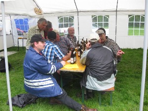 Start zur gemeinsamen Wanderung – Vatertagswanderung 2009