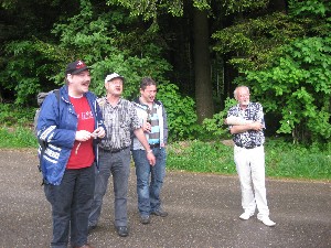 Start zur gemeinsamen Wanderung – Vatertagswanderung 2009