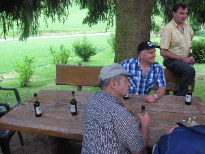 Start zur gemeinsamen Wanderung – Vatertagswanderung 2009