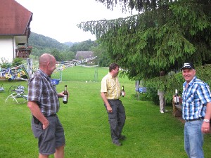Start zur gemeinsamen Wanderung – Vatertagswanderung 2009
