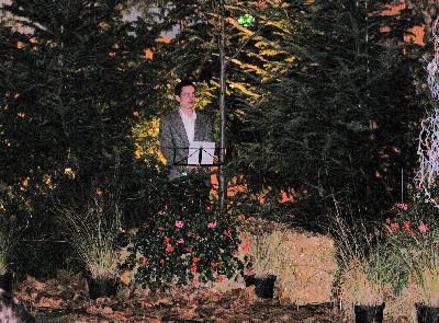 Solobeitrag beim Herbstkonzert 2002