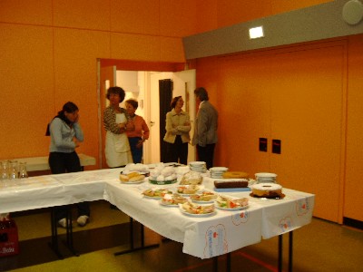 Buffet und Empfang beim Herbstkonzert 2003