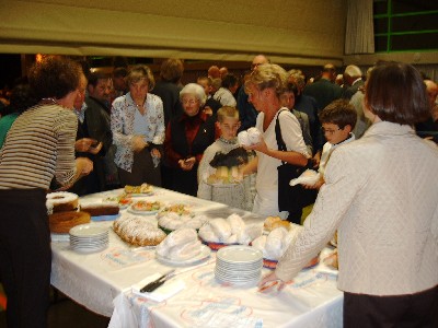 Buffet und Empfang beim Herbstkonzert 2003