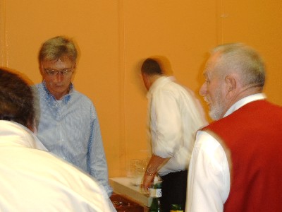 Geselliges Beisammensein nach dem Herbstkonzert 2003