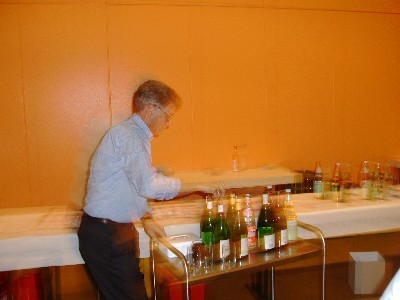 Geselliges Beisammensein nach dem Herbstkonzert 2003