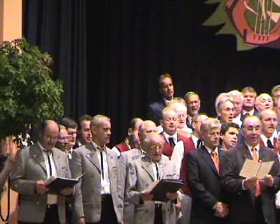 Chöre der Chorgruppe Dreisamtal beim Konzert 2009