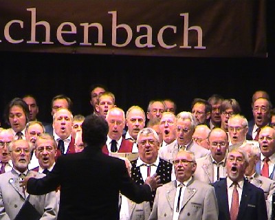 Chöre der Chorgruppe Dreisamtal beim Konzert 2009