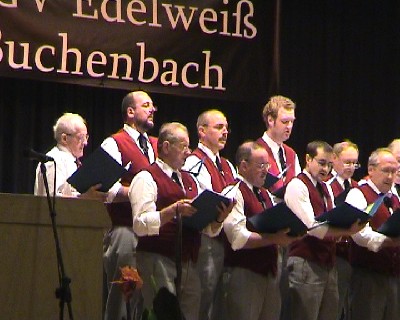 Chöre der Chorgruppe Dreisamtal beim Konzert 2009