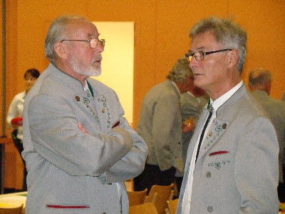 Chorbild vor dem Herbstkonzert 2011