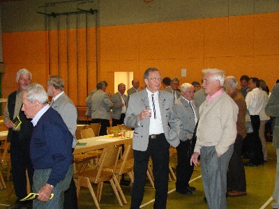 Chorbild vor dem Herbstkonzert 2011