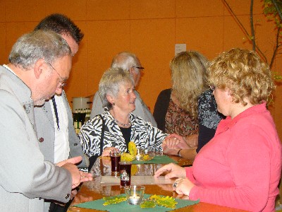 Chorbild vor dem Herbstkonzert 2011
