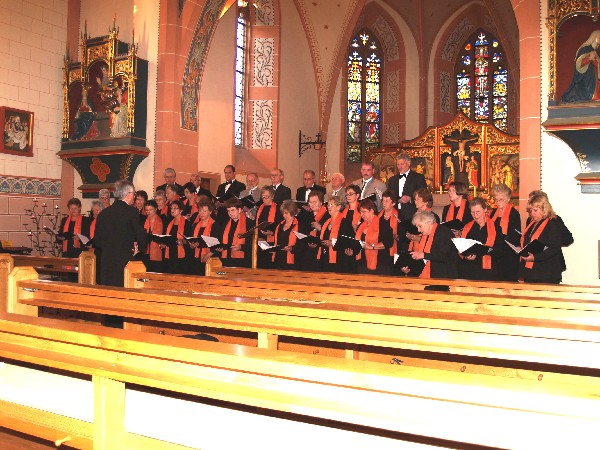 Blick in den Kirchenraum beim Kirchenkonzert 2011