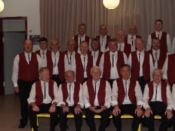 Chorbild im Vorfeld des Herbstkonzerts 2012