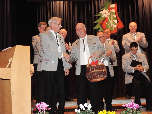 Dank und Abschluss des Herbstkonzerts 2017