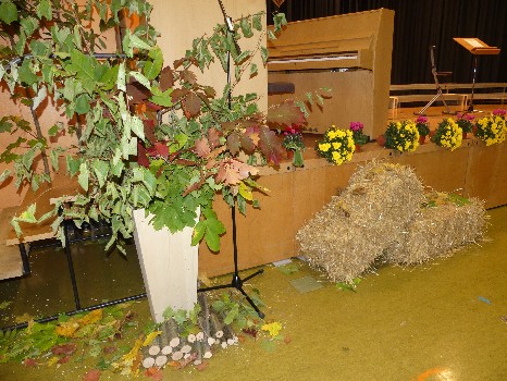 Vorbereitungen für das Herbstkonzert 2018