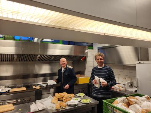 Vorbereitungen für das Frühlingskonzert 2024