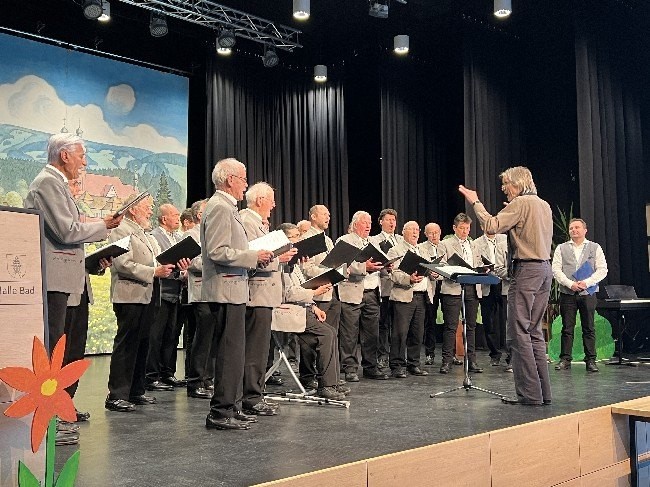 Musikalischer Beitrag des Männerchors