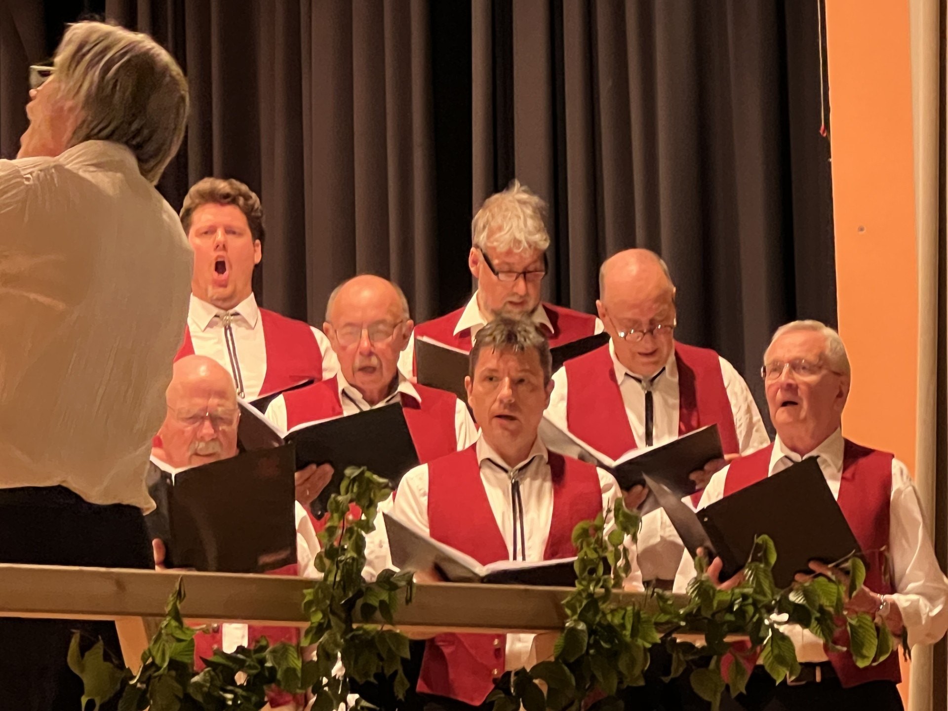 Chorleiter im Konzert