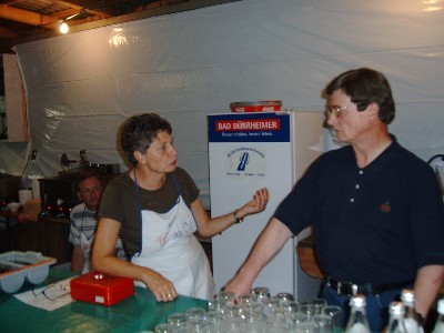Sängerhock 2005 – Gesellige Runde beim Sängerhock