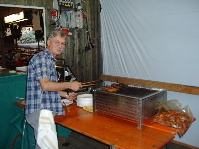 Sängerhock 2005 – Gemeinsames Essen in guter Gesellschaft