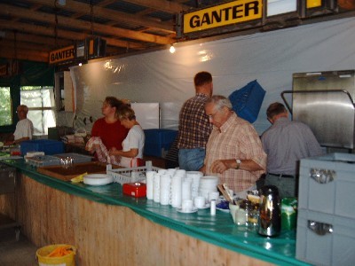 Sängerhock 2005 – Ankunft und Begrüßung beim Sängerhock