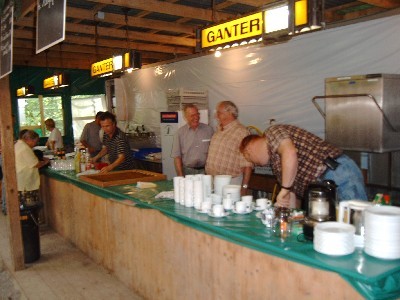 Sängerhock 2005 – Freunde des Chores in geselliger Runde