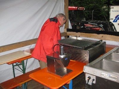 Sängerhock 2010 – Gemeinsames Essen in guter Gesellschaft