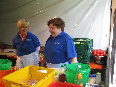 Sängerhock 2010 – Bewirtung und Vorbereitung