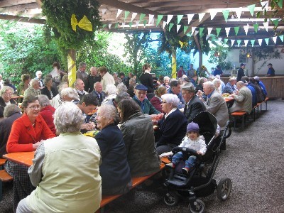 Sängerhock 2010 – Gesellige Runde beim Sängerhock